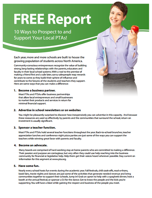 10 ways to prospect to schools